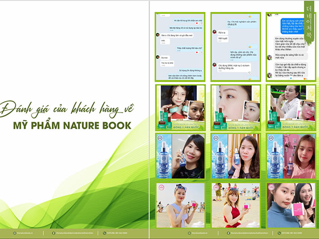 Mỹ phẩm The Nature Book Hàn Quốc - Sản phẩm đa dạng